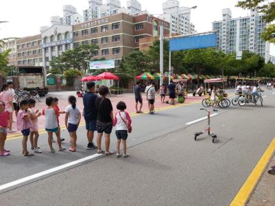 정자3동&#44; 자동차 없는 날(Car Free Day)성황리 개최